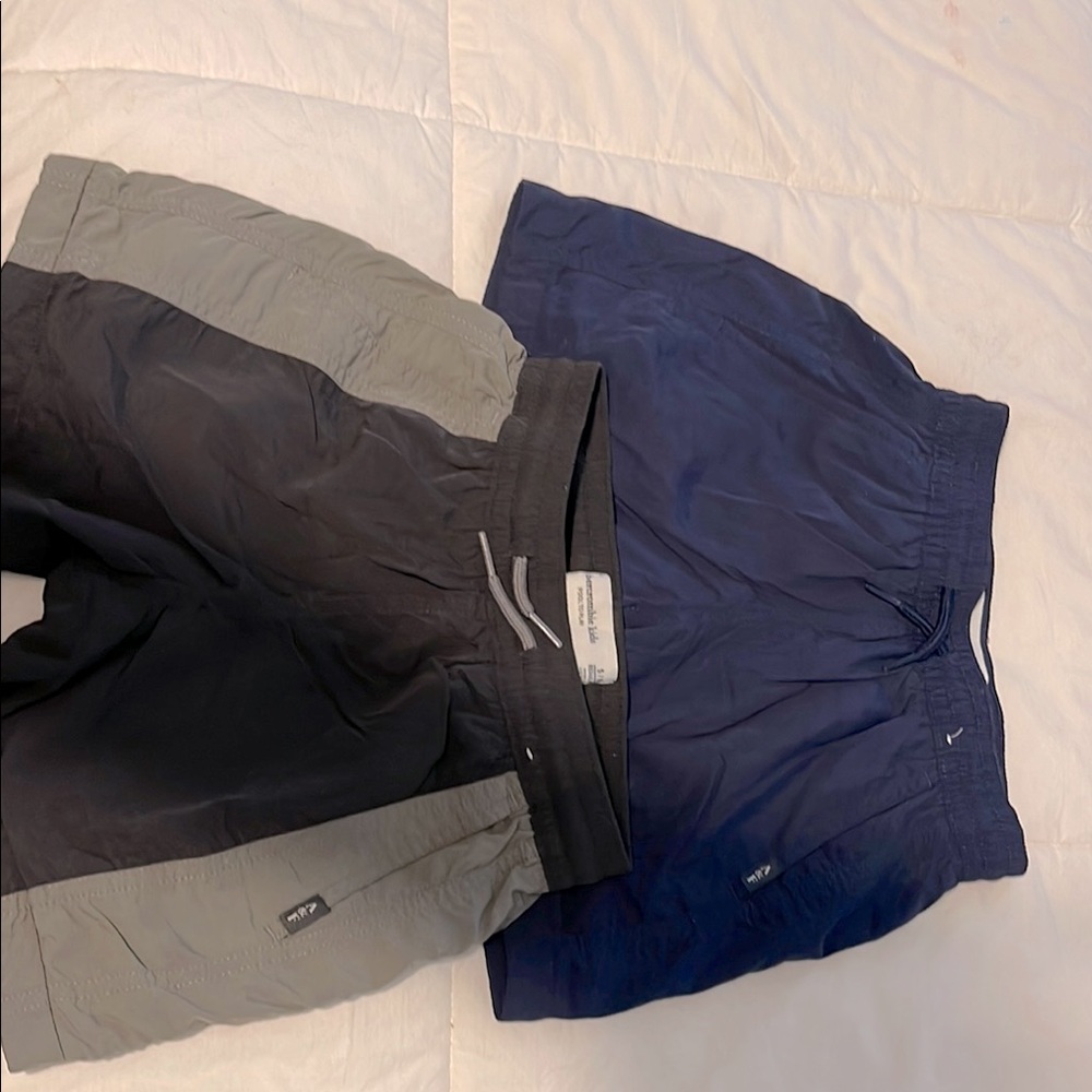 Abercrombie Kids Navy and Black Shorts